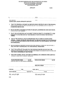 Form I-29 - Affidavit