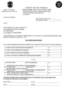 Monthly Utility Tax Computation Form - Los Angeles, California