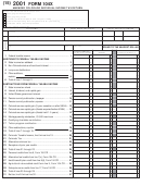 Form 104x - Amended Colorado Individual Income Tax Return - 2001