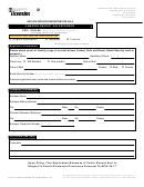 Application For Registration As A Camping Resort Salesperson Form - 2000
