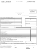 Sales And Use Tax Report Form - Parish Of Terrebonne