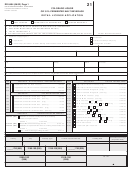 Form Dr 8404 - Retail License Application - 2002 Printable pdf
