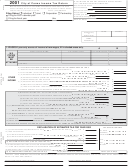 Form P-1040 - City Of Parma Income Tax Return - 2001 Printable pdf