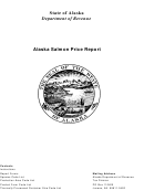 Form 04-560 - Alaska Salmon Price Report - 2006