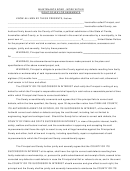Fillable Work Within The Row Or Easement Agreement Form Printable pdf