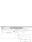 Form 20-e - Payment Voucher And Extension Request