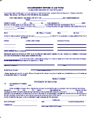 Non-resident Refund Claim Form - Claim For Refund Of Tax Withheld