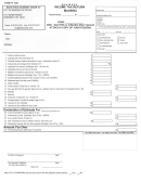 Form Fr 1089 - Business Income Tax Return