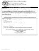 Instructions To File A Contracted Fundraiser Bond Form May 2010