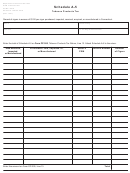 Schedule A-5 - Tobacco Products Tax Form - Department Of Revenue Services State Of Connecticut
