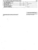 Form Ba-13 - City Of Zanesville Employer's Reconciliation - 2014
