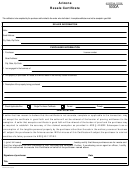 Form 5000a - Resale Certificate