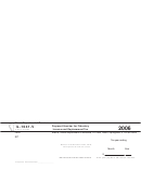 Form Il-1041-v - Payment Voucher For Fiduciary Income And Replacement Tax - 2006