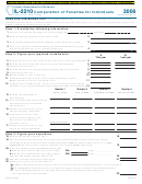 Form Il-2210 - Computation Of Penalties For Individuals - 2006