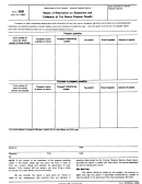 Form 5838 - 1980 - Waiver Of Restrictions On Assessment And Collection Of Tax Return Preparer Penalty - Department Of The Treasure