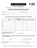 Form 518c - 1999 - State Of Oklahoma Report On Sale Of Venture Capital Tax Credit - Oklahoma Tax Commission