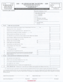 Form Br - Hillsboro Income Tax Return 2009