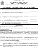 Credit Ratio Worksheet For An Owner Of A Sole Proprietorship Or A Member Of A Pass-through Entity Claiming The Pine Tree Development Zone Income Tax Credit