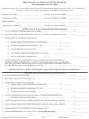 2009 Individual Extension Request Form