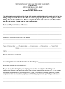 Business Income Tax Registration Form