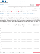Form 801a - Assessor Notification Property Claimed For 12 Or Fewer Years - 2010
