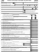 Form 66 - Idaho Fiduciary Income Tax Return - 2005