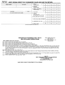 Form W/vcst-210 - West Virginia Direct Pay Consumer's Sales And Use Tax Return