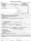 Form Ir - 2005 City Of Niles Income Tax Printable pdf