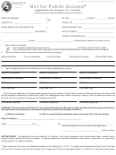 Form Ih-14 - Application For Consent To Transfer