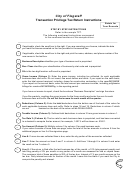 Transaction Privilege Tax Return Instructions - City Of Flagstaff
