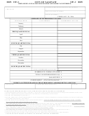 Form Sw-3 - Employer's Annual Reconsciliation Of Income Tax Withheld - 2005