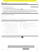 Fillable Form St-14-X - Amended Chicago Soft Drink Tax Return (2010) Printable pdf