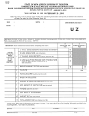 Form Uz-50 - Return For The Month Of January, 2010