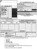 Gross Sales And Service/city Use Tax Form - Greenwood Village - Colorado