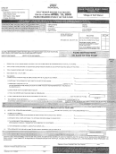 Golf Manor Income Tax Return Form - 2007