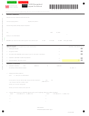 Fillable Form D-408 - Nonresident Request For Refund - 2006 Printable pdf