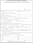 Form Bq-07 - City Of Canfield Business And Professional Questionnaire Form