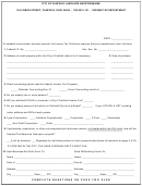 Form Lq/07 - City Of Canfield Landlord Questionnaire Printable pdf