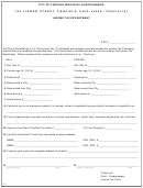 Form Iq/07 - City Of Canfield Individual Questionnaire
