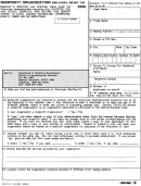 Form U00607 - Nonprofit Organization Employer's Report For 2006 - State Of Wisconsin