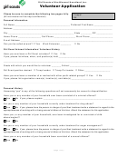 Volunteer Application Form - Girl Scouts Of The Missouri Heartland