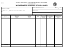 Form Rpd-44151 - Fuels Tax Unit - Wholesalers Schedule Of Purchases