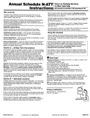 Instructions For Form St-101.5-att Annual Schedule N-att