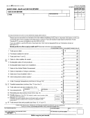 Form Boe-401-ez - Sales And Use Tax Return Short Form