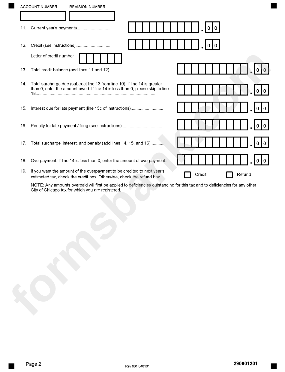 Form 2908 - Emergency Telephone System Surcharge Networl Connections F
