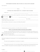 Form Ccpr013 - Petition For Appointment Of Conservator Of Minor - St. Louis County, Missouri