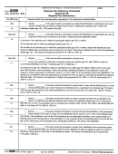 Form 8399 - Employee Plan Deficiency Checksheet Attachment #9 Required Plan Distributions