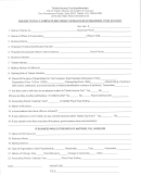 Toledo Income Tax Questionnaire Form - City Of Toledo Division Of Taxation And Treasury