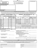 Form W-3 - Withholding Tax Recnciliation -city Of Springdale Tax Commission