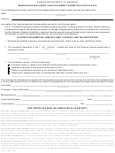 Form St-203 - Warehouse Machinery Equipment Exemption Certificate Form - Kansas Department Of Revenue